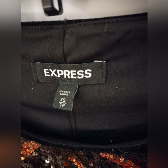 Express Shimmery Holiday Dress NWT - Picture 6 of 8